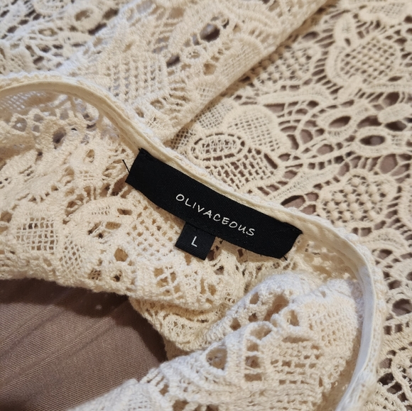 Lace dress with low back - Picture 4 of 4